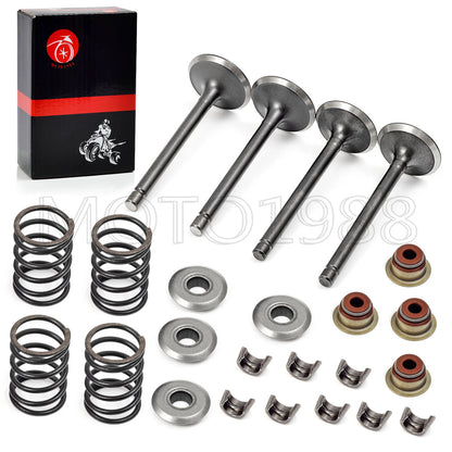 Intake Exhaust Valve Rebuild Kit for EZGO Golf Cart 295/350cc (1996-2002)