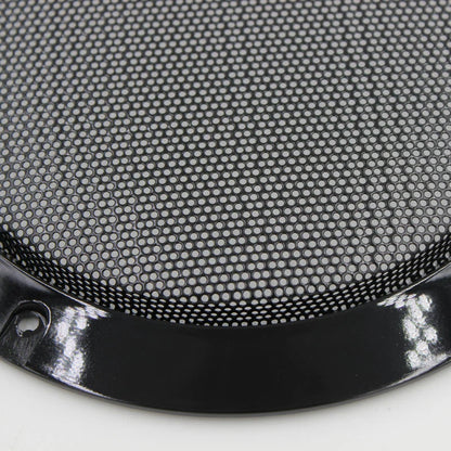 8" Speaker Cover Coaxial Steel Sub Mesh Grills Frame Black Audio Case