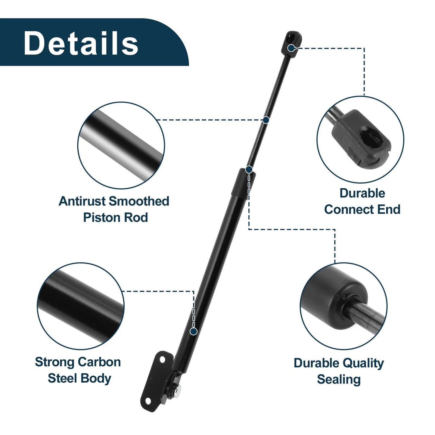 Hood Lift Supports Struts for Honda Accord (2003-2007)