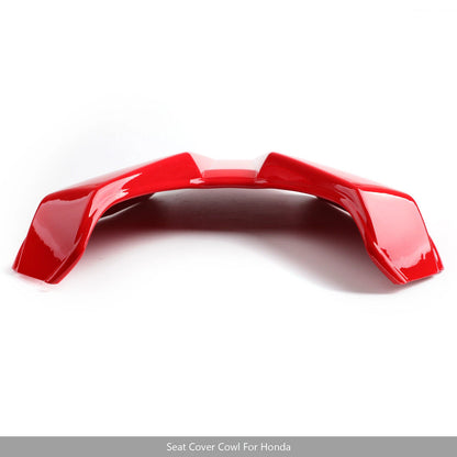 Rear Pillion Seat Cover for Honda CB500F CBR500R (2016-2024) Red F3