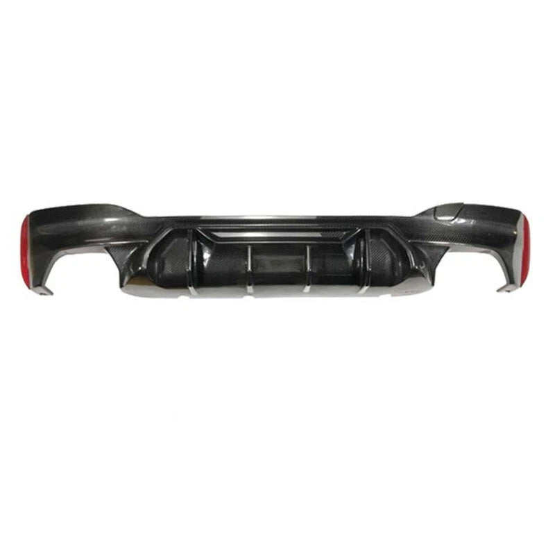 Carbon Fiber Rear Diffuser Bumper Lip for BMW G30 G38 M Sport 2017-2023