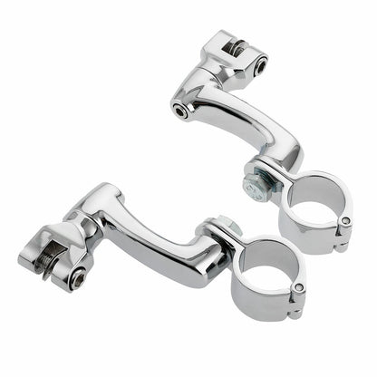 22mm 25mm 32mm 35mm Highway Foot Pegs Mount Clamps for Harley Touring