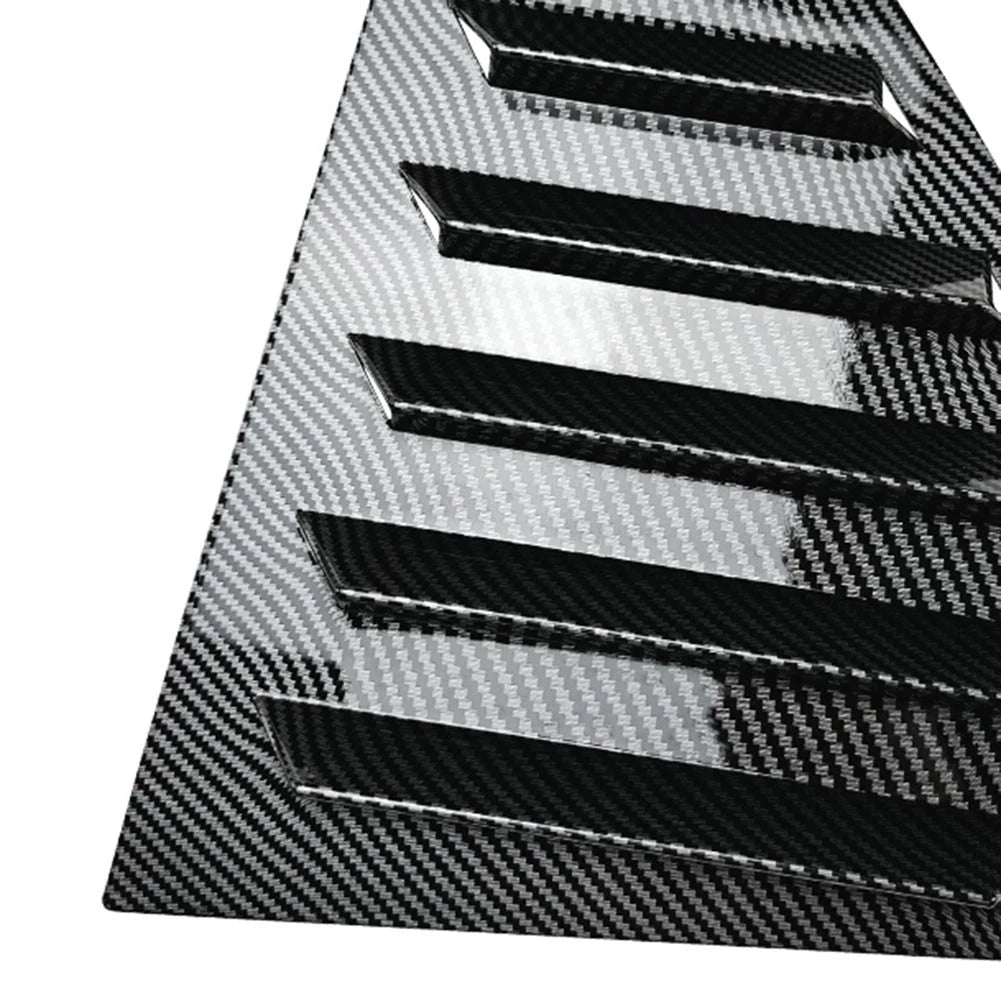 Rear Window Side Vent Shutter Louver Cover Trim for VW Golf 8 MK8 (2020-2022) 2 x