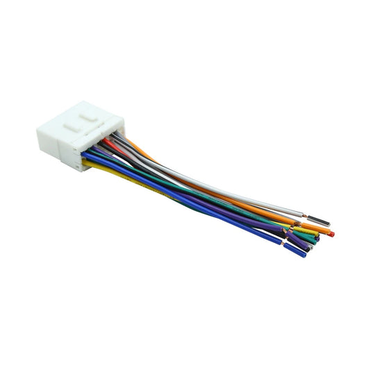 12V 14 Pin Female DVD Radio Wire Harness Adapter Connector for Subaru