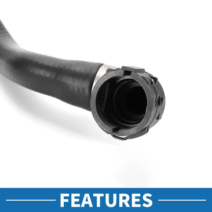 Radiator Hose for BMW 320i 2013-2015 Rubber Black 1 x Piece