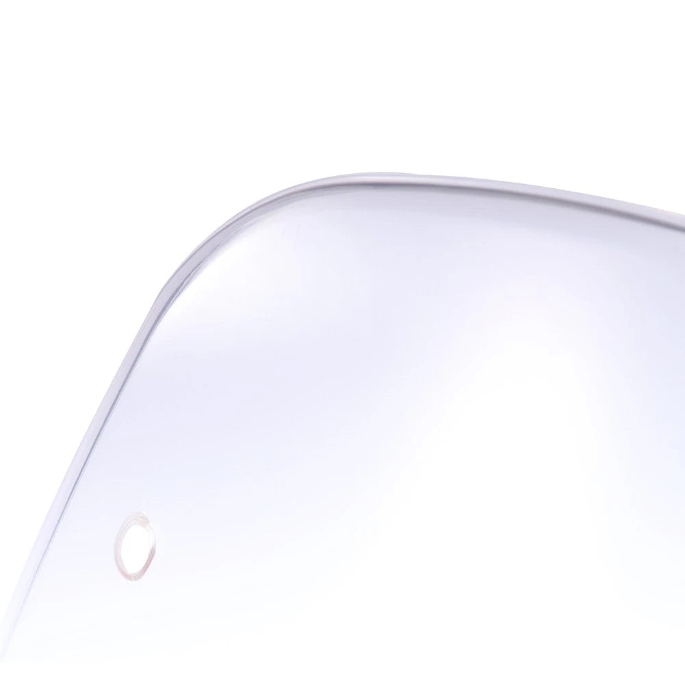 5-7'' Round Headlight Windscreen for Universal Fit Motor Clear