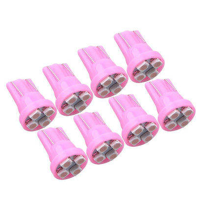 8 x 6V T10 1210 4SMD W5W 501 194 168 LED Light Bulbs for Pinball Machine