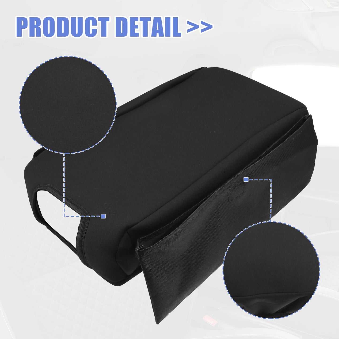 Neoprene Center Console Armrest Cover for Jeep Wrangler JK (2011-2018)