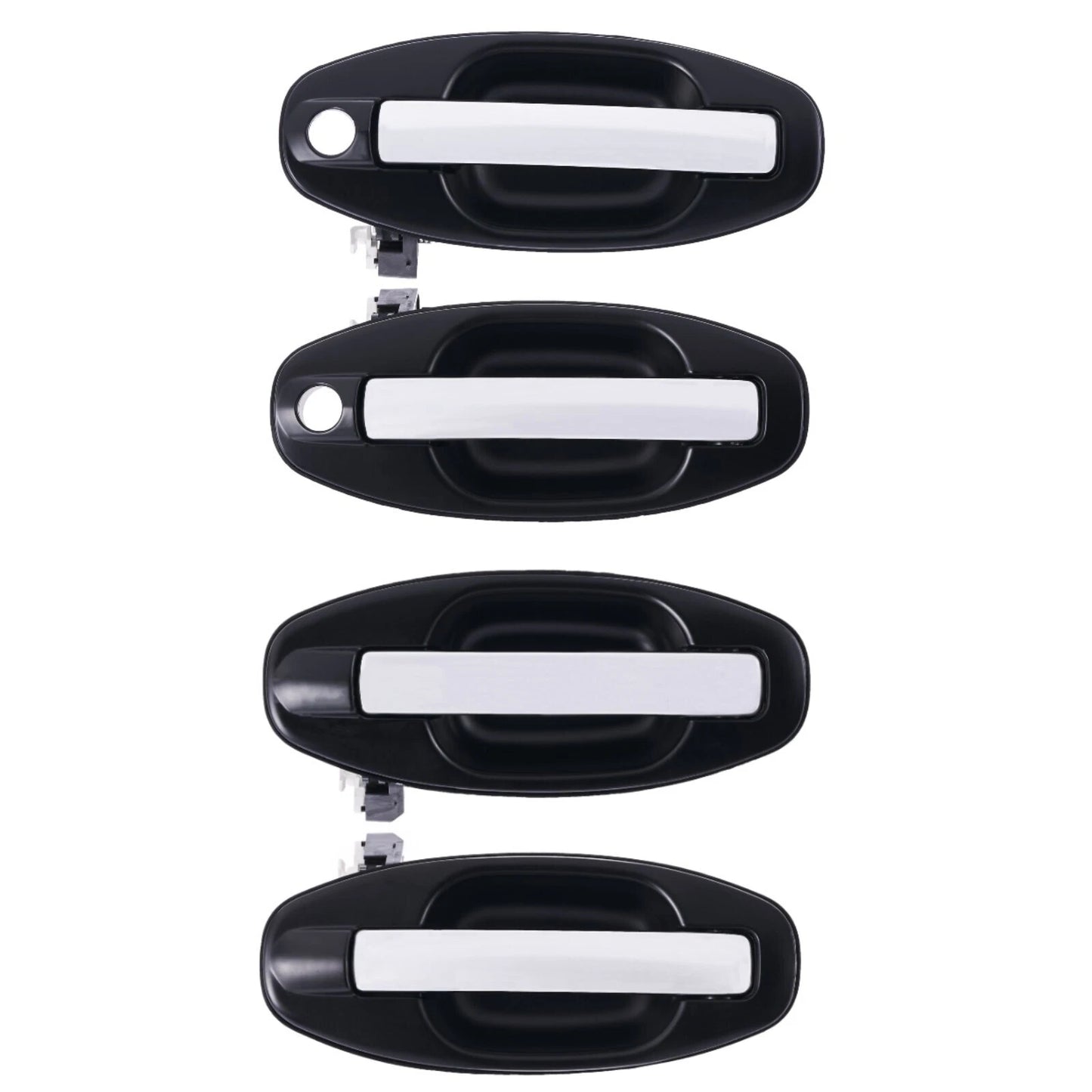 4pc Chrome Outer Door Handles for Hyundai Santa Fe (2000-2006)