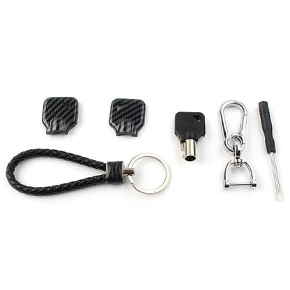 Uncut Blade Blank Key Cover Kit for Harley Touring Street Glide Road