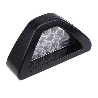 Universal 3rd F1 12 LED Strobe Rear Bumper Tail Brake Light for Cars