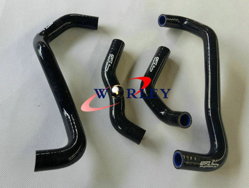 Silicone Radiator Hose for Honda ATC 250R (1985-1986) - Red/Blue/Black