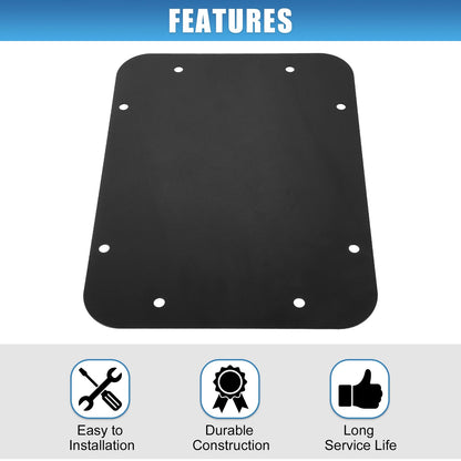 Tailgate Vent Spare Tire Carrier Delete Plate for Jeep Wrangler JK (2007-2018)