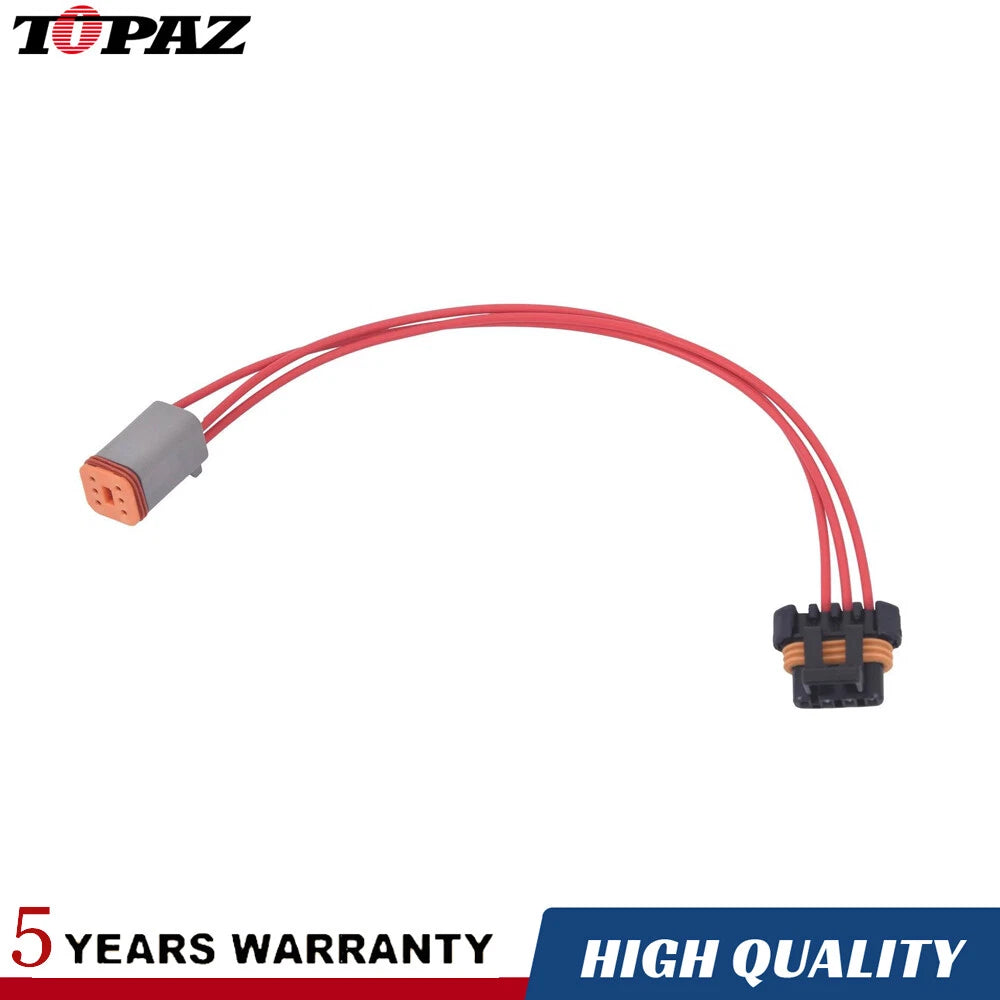 Key Barrel Ignition Switch Wiring Harness Adapter for Bobcat (6697965, 6679842)