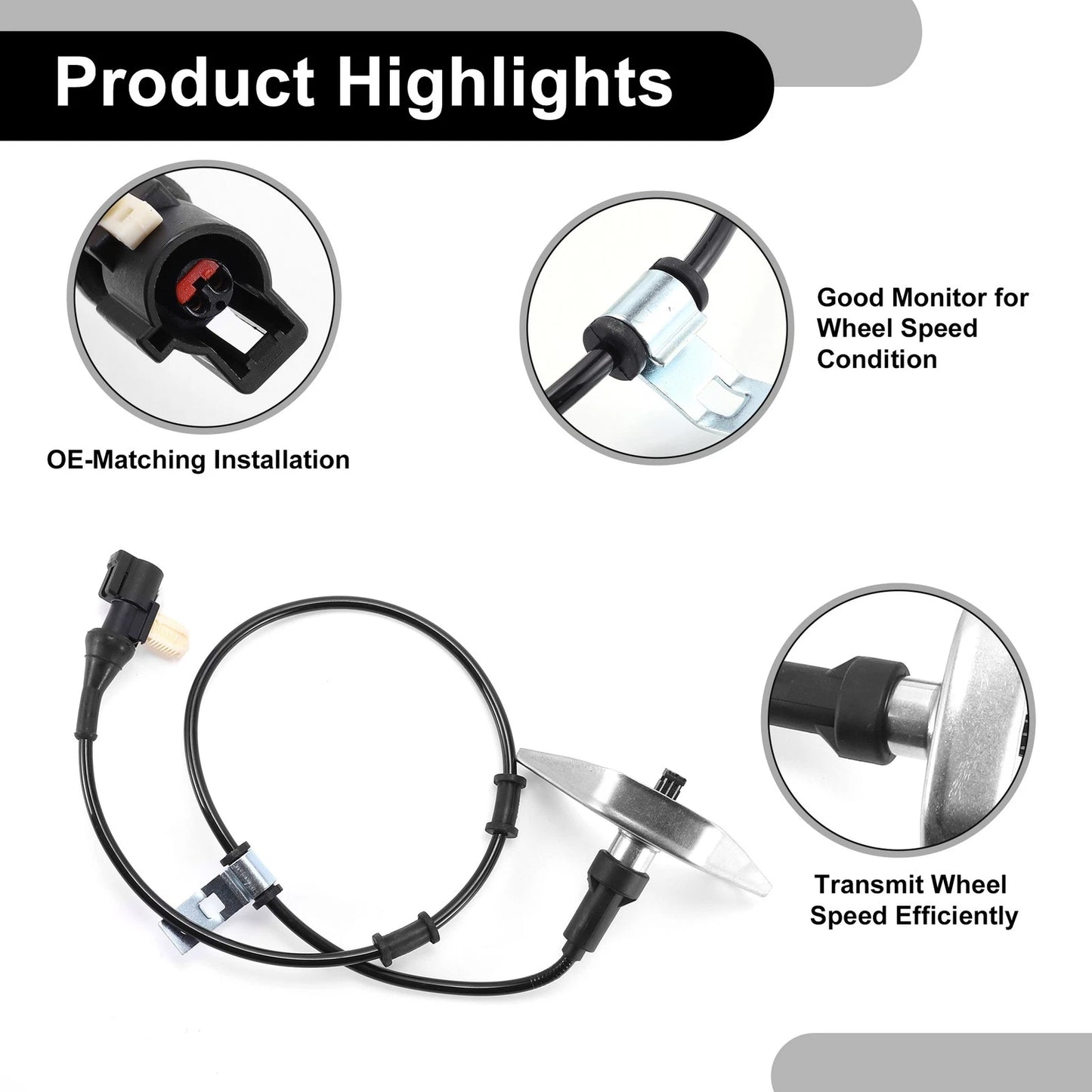 ABS Wheel Speed Sensor for Ford E-250 (2005-2007)