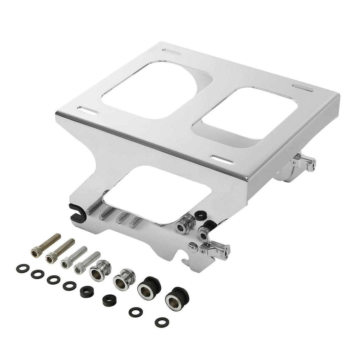 Chrome Detachable Solo Mount Rack for Harley Softail Street Bob (2018 - 2025)