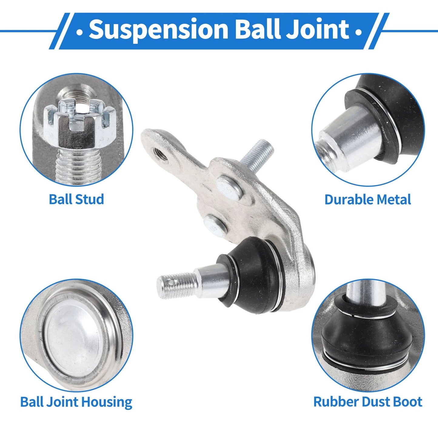 Front Lower Ball Joints for Toyota Sienna (2010-2016) - 1 Pair