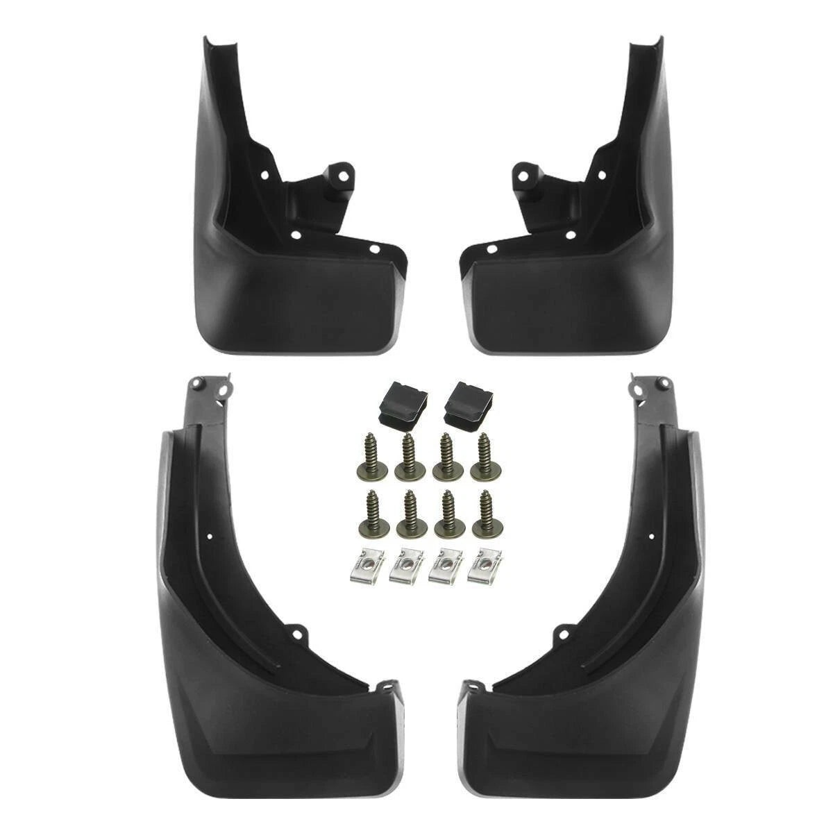 4PCS Splash Guards Mud Flaps Fender for Mercedes Benz GLE AMG GLE53 (2019–2024)
