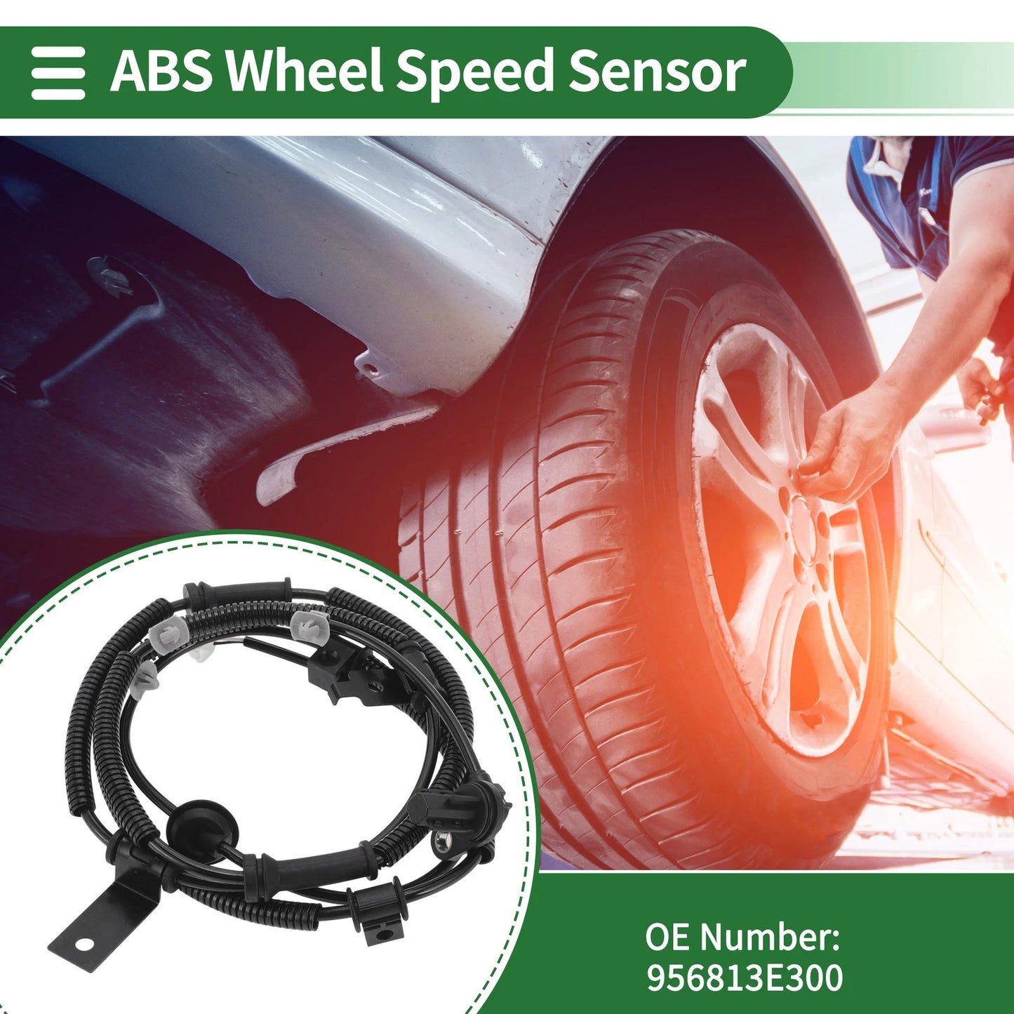 ABS Wheel Speed Sensor for Kia Sorento (2007-2009) Rear Left