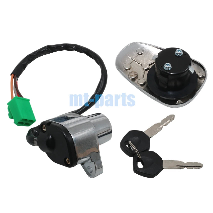 Ignition Key Switch & Fuel Gas Cap Set for Suzuki VS800 Boulevard (2005-2009)
