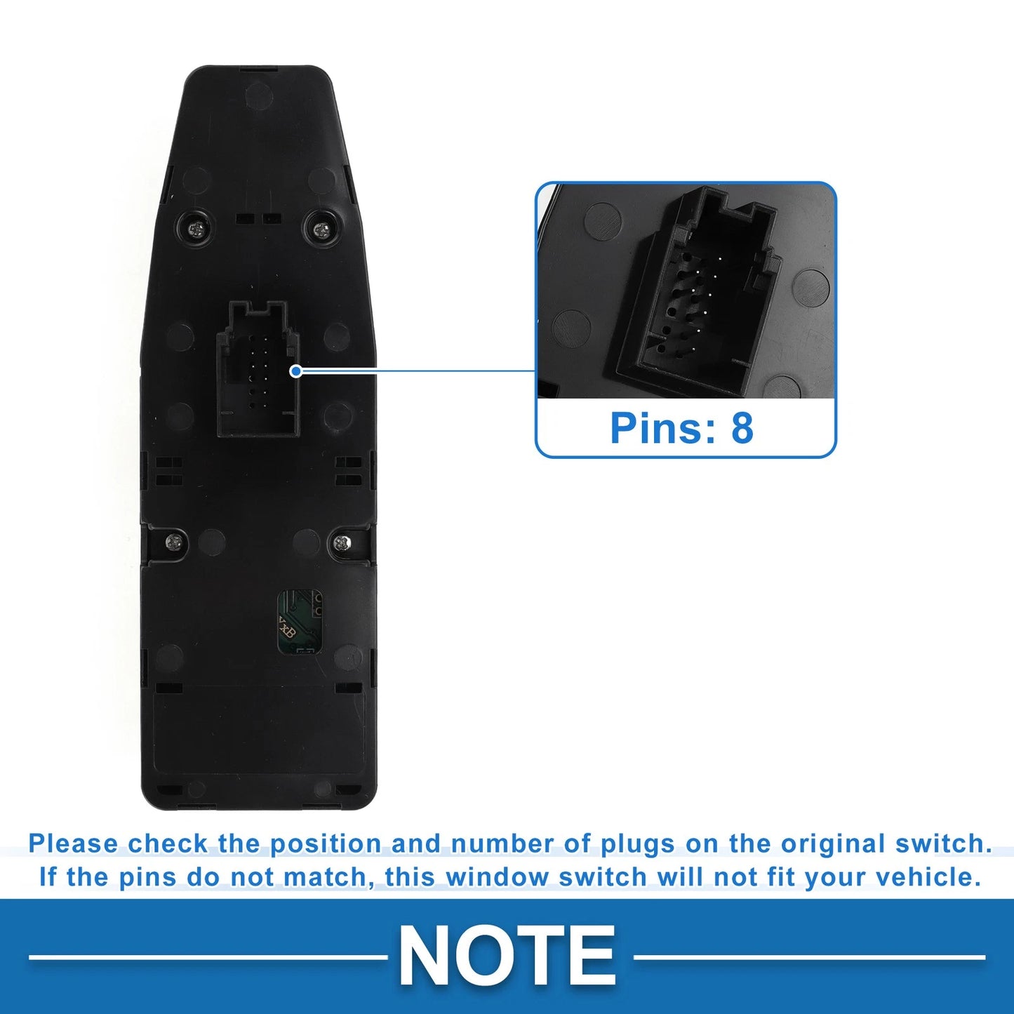 Power Window Switch 8pin for BMW X5 (2016-2018)