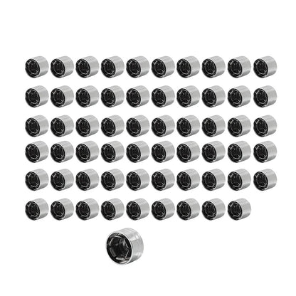 60 x Engine Bolt Caps Cover for Harley Twin Cam Electra Road Glide King Chrome