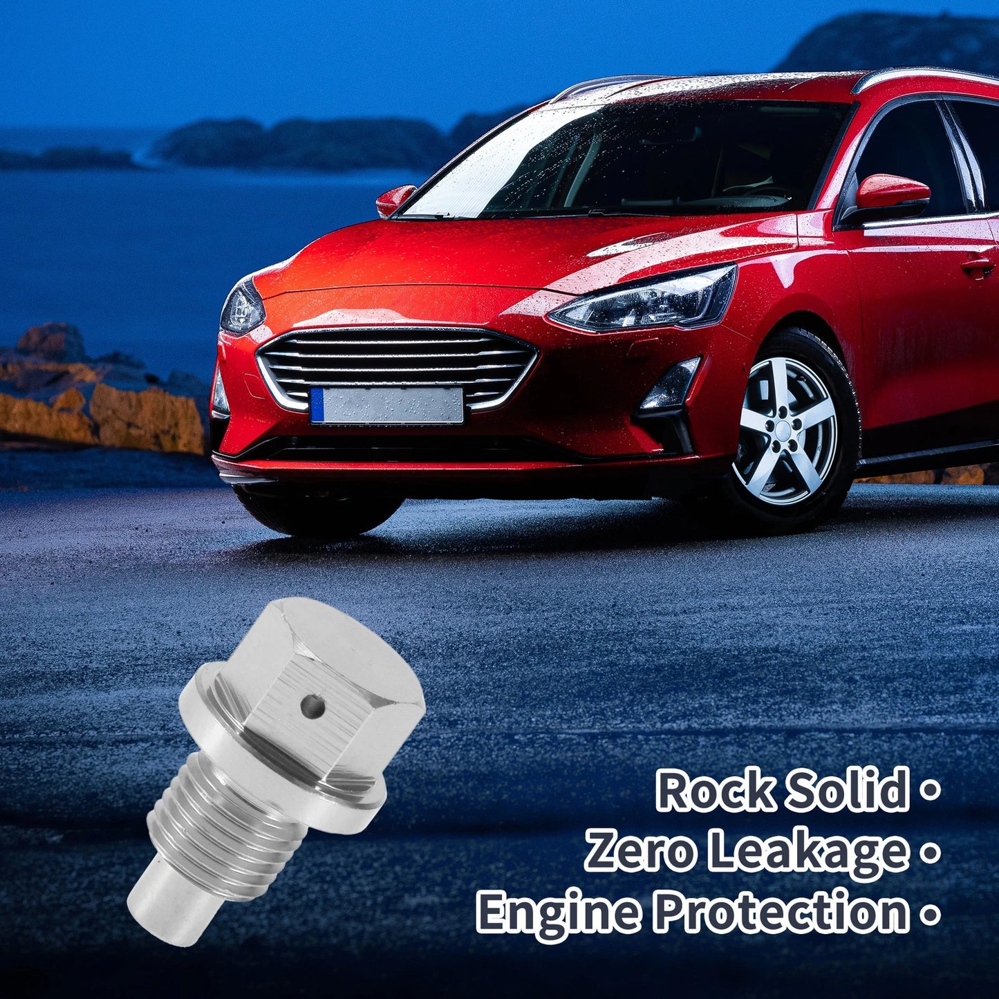 M12x1.25 Engine Oil Drain Plug with Gasket for Car / Motorcycle