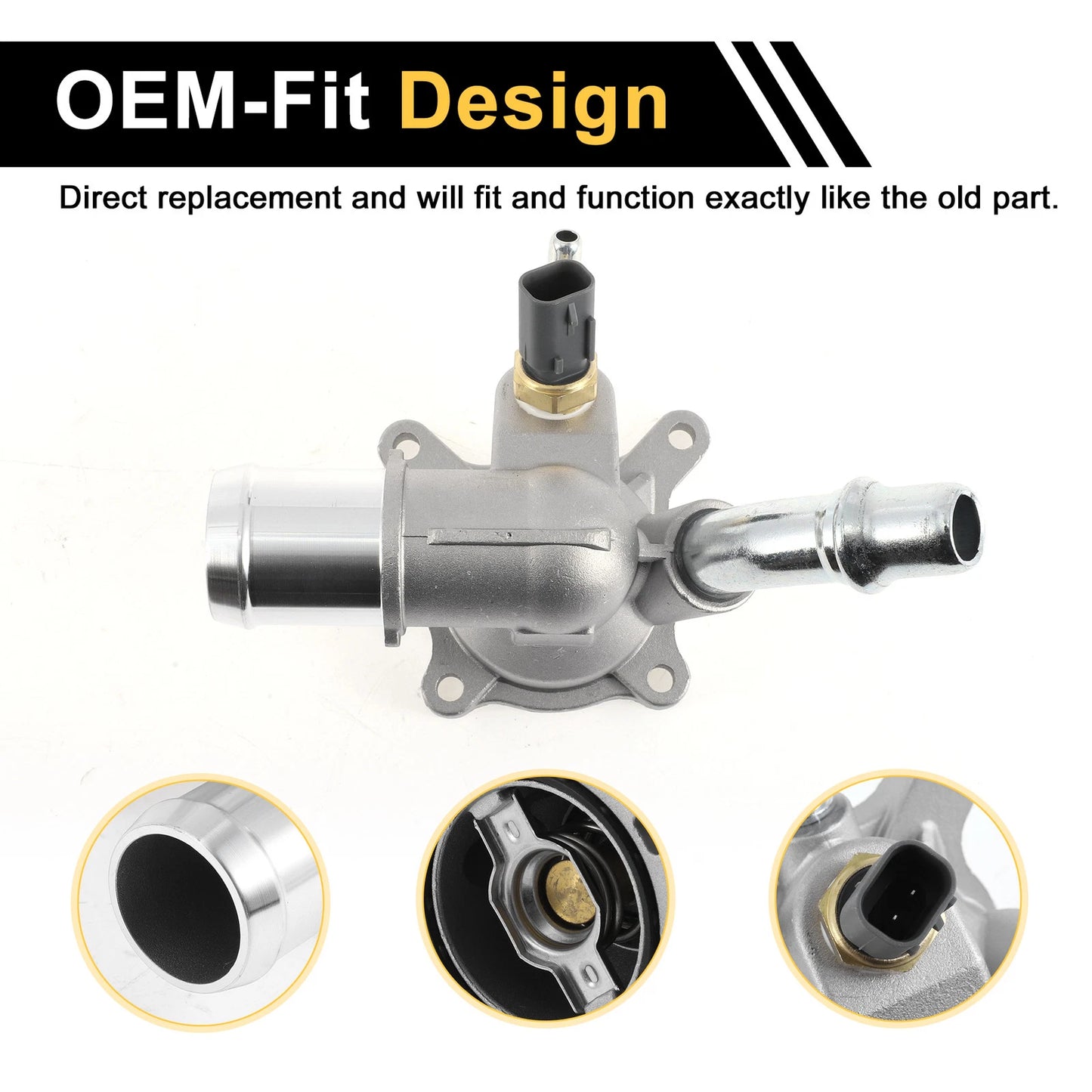Engine Coolant Thermostat Housing for Jeep Cherokee (2014-2023)
