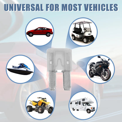 5pcs / 25A / Car Mini Blade Fuses for Boat Truck RV Camper Motorcycle