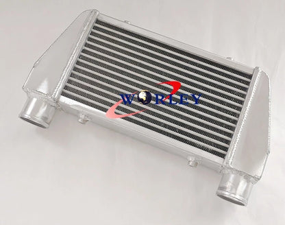 64MM Inlet/Outlet Aluminum Top Mount Turbo Intercooler for Universal