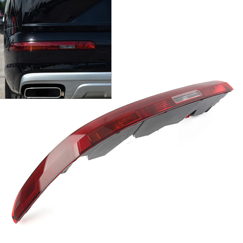 Rear Bumper Lower Taillight w/ 4 Bulbs for Audi Q7 EU Version (2016-2023)