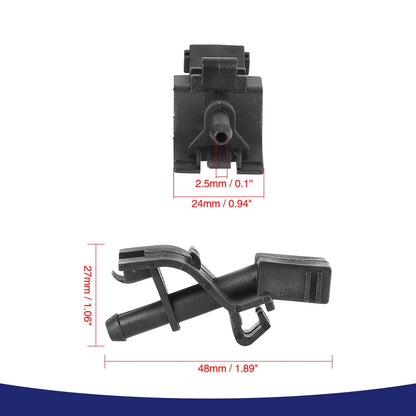 2 x Windshield Washer Nozzle Jet Spray for Toyota Corolla