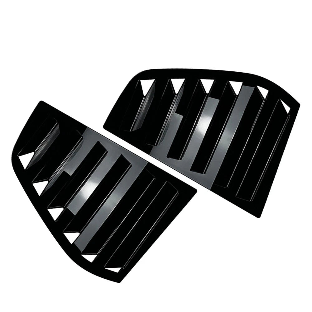 Gloss Black Rear Window Louver Cover Trim  for VW Golf MK5 (2004-2008)