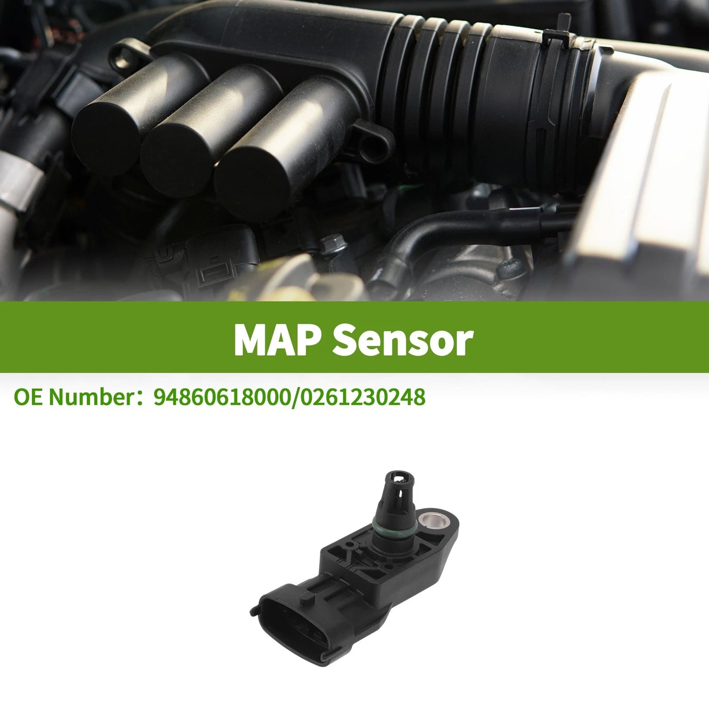 MAP Sensor for PORSCHE 991 Carrera 3.4