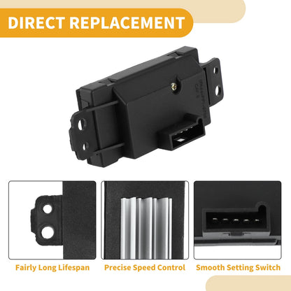 HVAC Blower Motor Resistor 1 Pcs for Buick Allure (2005–2009)