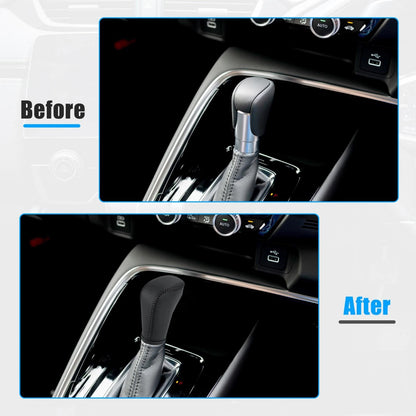 Black Gear Shifter Shift Knob Cover for Honda Accord (2018-2022)