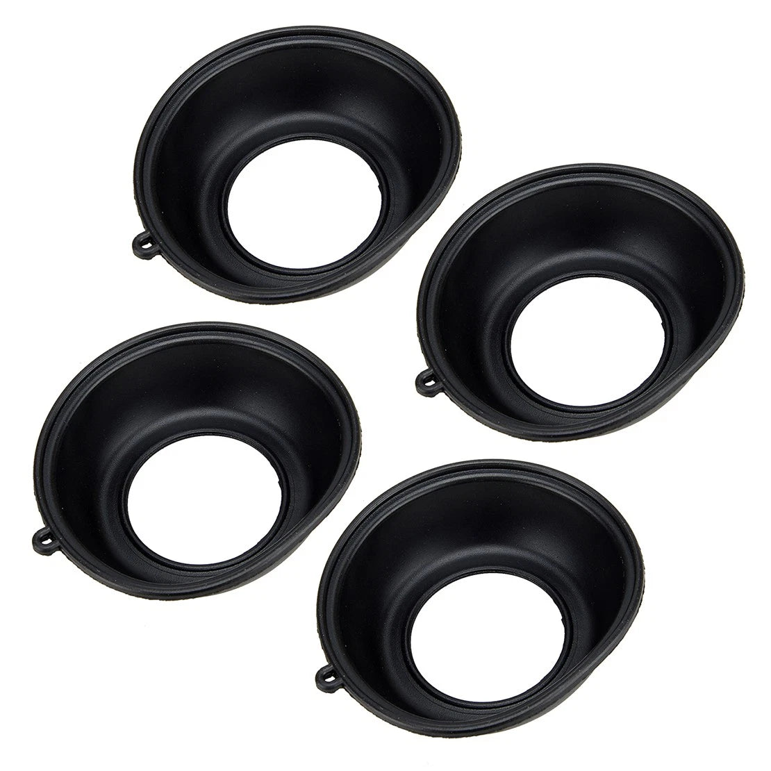 4 x Rubber Carburetor Diaphragms for Honda CMX250C Rebel (1996-2009)