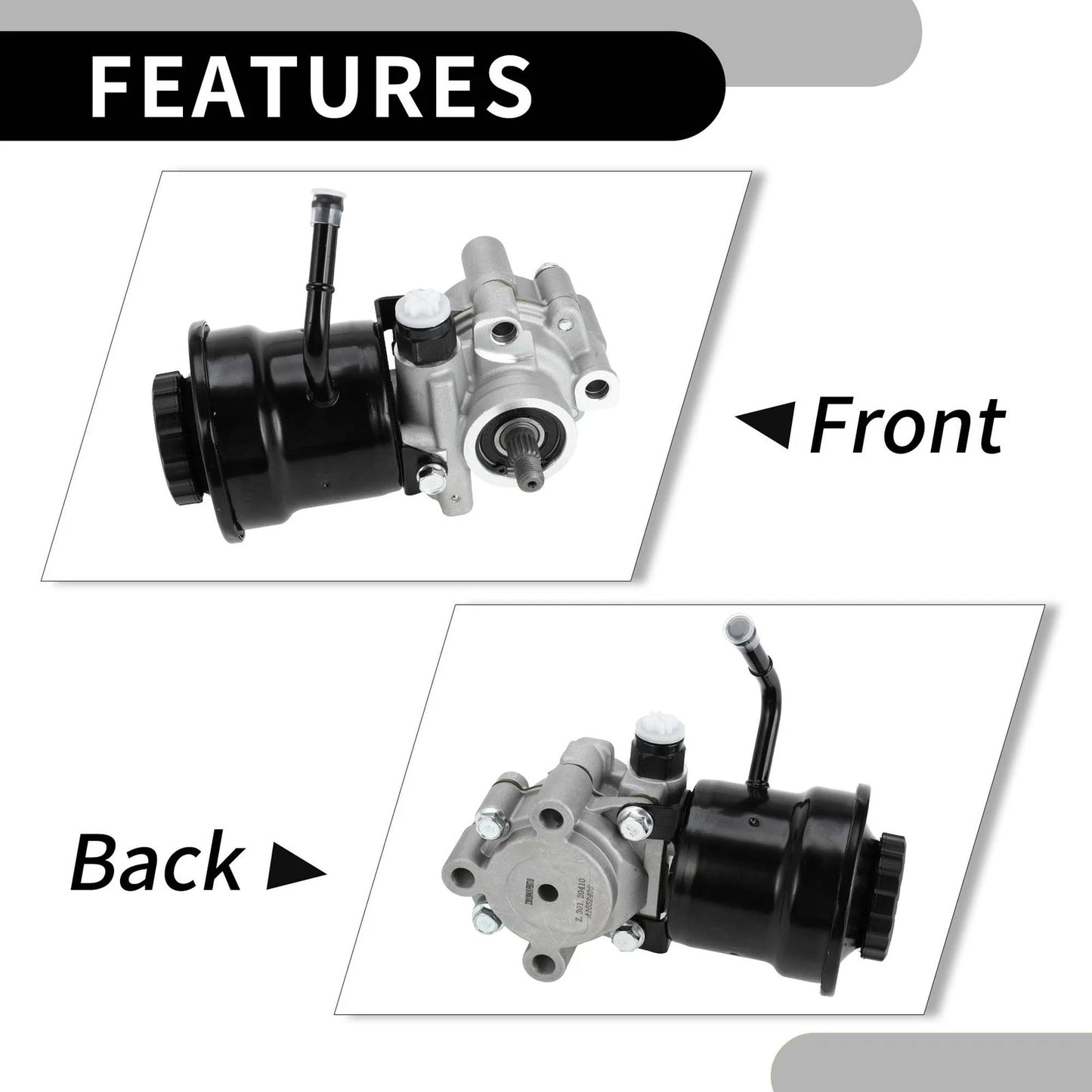 Power Steering Pump for Toyota Tacoma, 4Runner (1997-2001)