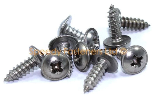 10x 4.2mm x 12mm Fork Cap Tapper Screws for Yamaha