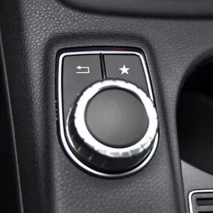 Multimedia Switch Cover Trims for Benz A Class W176, B Class W246, CLA C117
