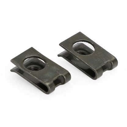 50 x M5 Galvanized Snap Nuts for Sheet Metal Trim Clamps (No Year Specified)