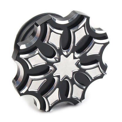 Vented Fuel Gas Tank Cap Cover for Harley Sportster Touring Softail Dyna (1992-2017)