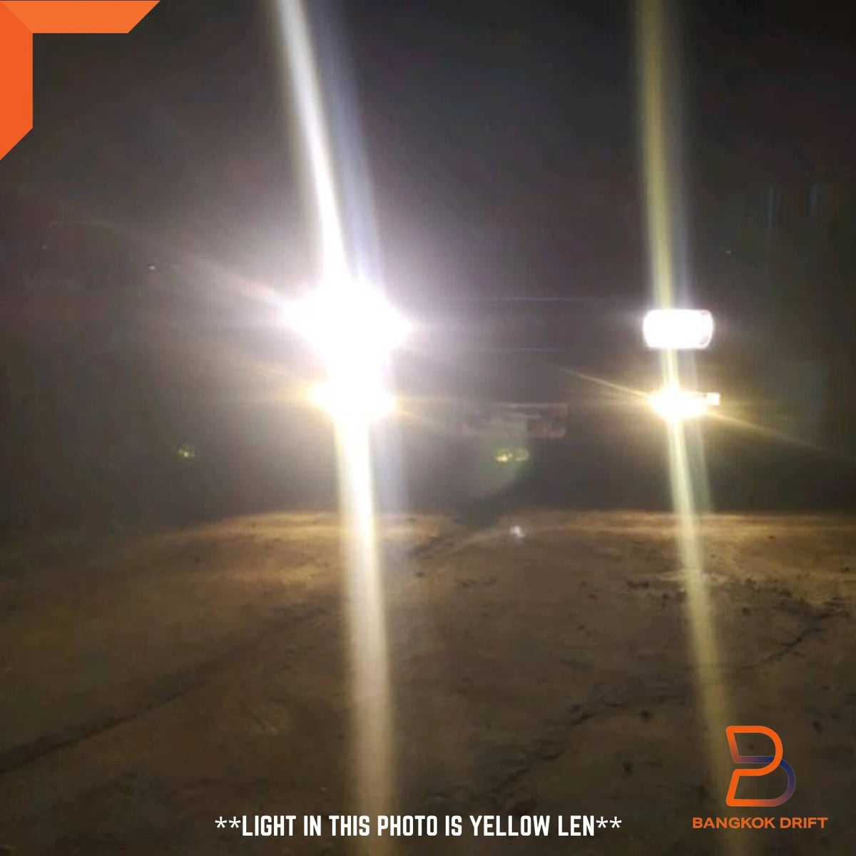 Yellow Universal Halogen Fog Light H3 12V 55W for DJ175