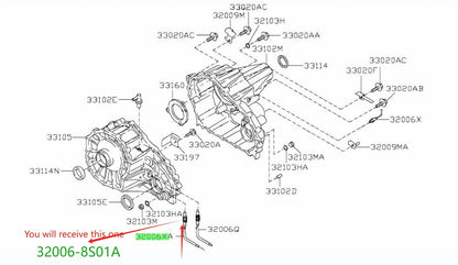 4WD Drive Switch Transfer Neutral Position Sensor for Nissan Navara D40 (2005-2015)