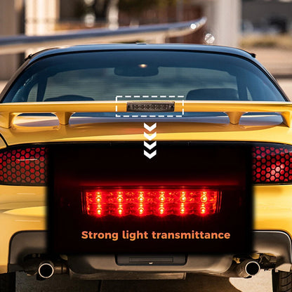 High Rise Spoiler for 93-02 Pontiac Firebird Trans Am WS6 with 3rd Brake Light