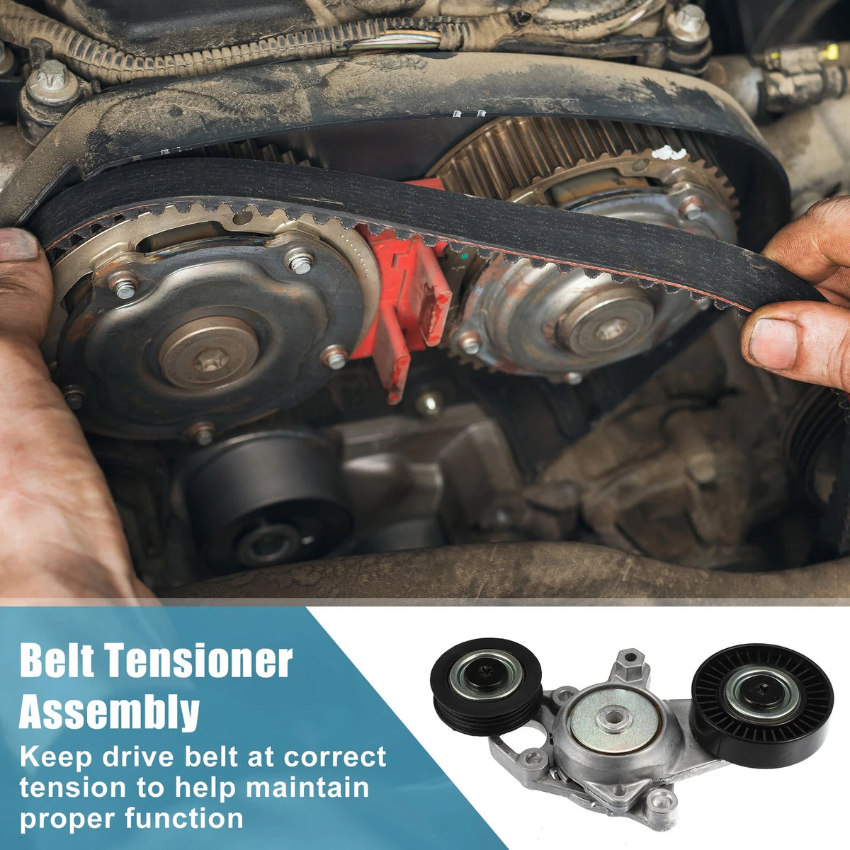 Belt Tensioner Pulley Assembly for Toyota Camry (2010–2011)