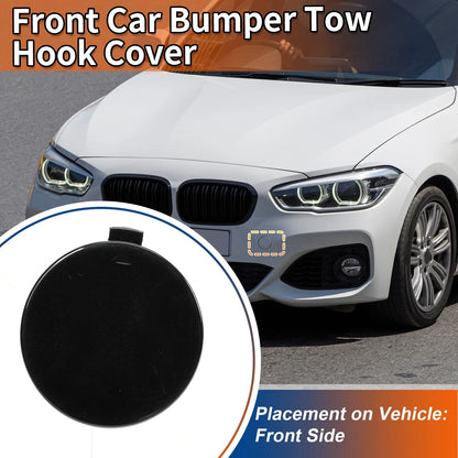 Tow Hook Cover for BMW 1 Series (2011-2019) Black Sapphire