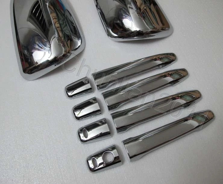 Side Mirror Door Handle Cover Trim for Mitsubishi Lancer EX (2008-2015)