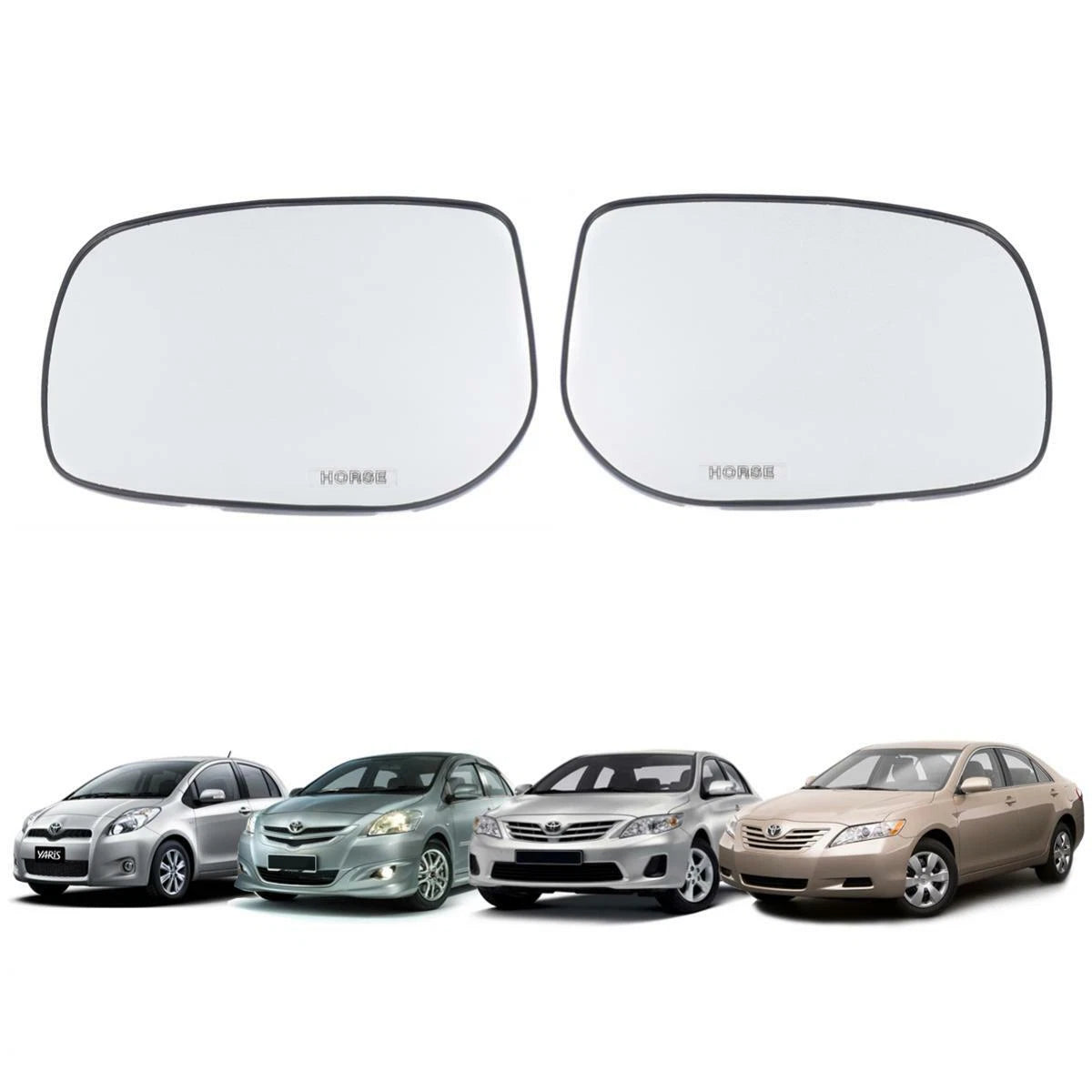 Door Wing Side Mirror Glass Lens Fit For Toyota Corolla Altis E140 Yaris 2008-13