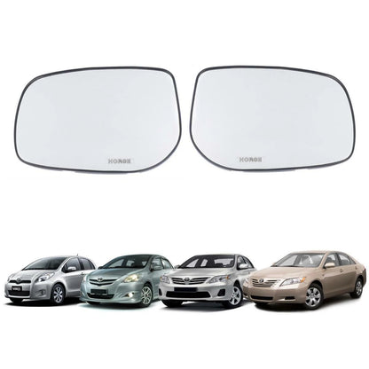 Door Wing Side Mirror Glass Lens Fit For Toyota Corolla Altis E140 Yaris 2008-13
